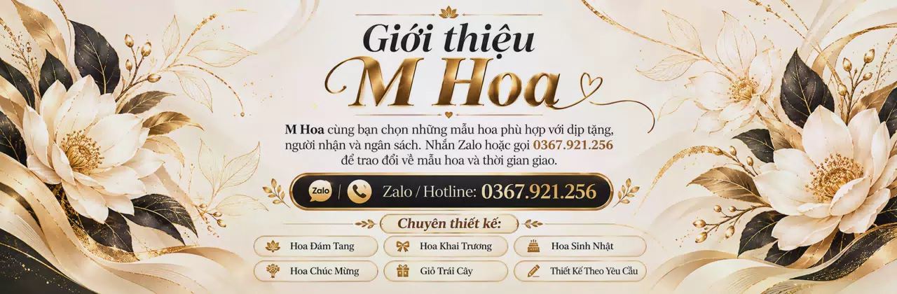 Ảnh bìa Shop hoa tươi Phường Mỹ Ngãi Đồng Tháp - Gói ghém những lời muốn gửi
